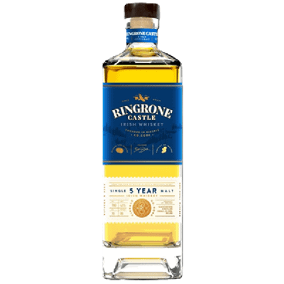 Ringrone Castle 5 YO Single Malt Irish Whiskey - RRP 48,00
