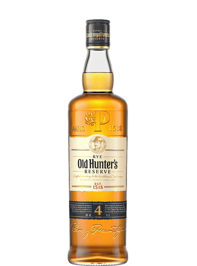 Old Hunter's Reserve 4YO Rye Reserve Whiskey - RRP 18,99